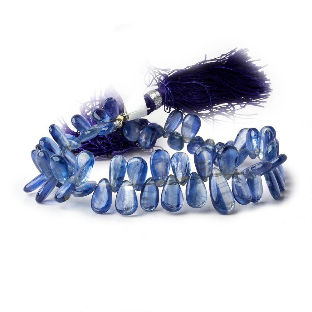 6x5-12x5mm Kyanite Plain Pear Beads 7 inch 59 pieces (ONLINE ORDER ONLY)