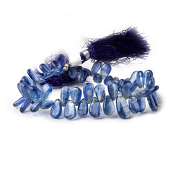 6x5-12x5mm Kyanite Plain Pear Beads 7 inch 59 pieces (ONLINE ORDER ONLY)