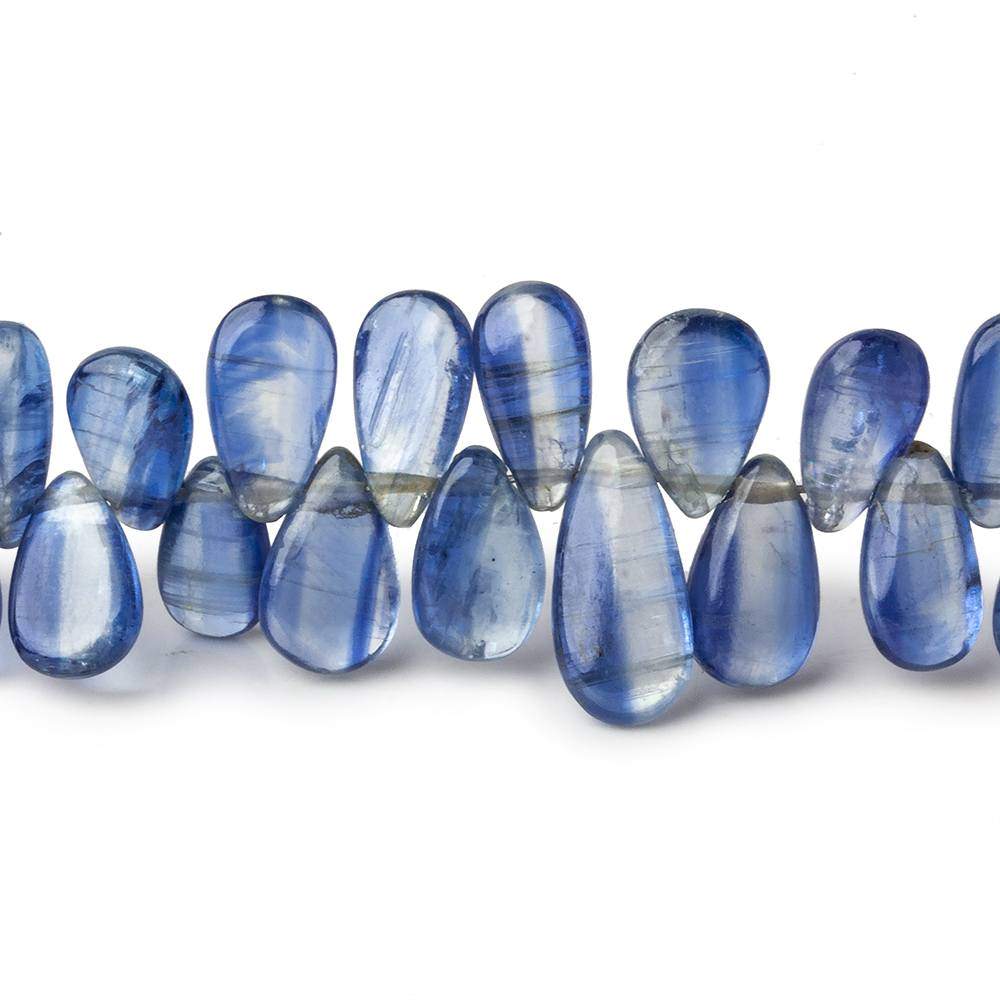 6x5-12x5mm Kyanite Plain Pear Beads 7 inch 59 pieces (ONLINE ORDER ONLY)