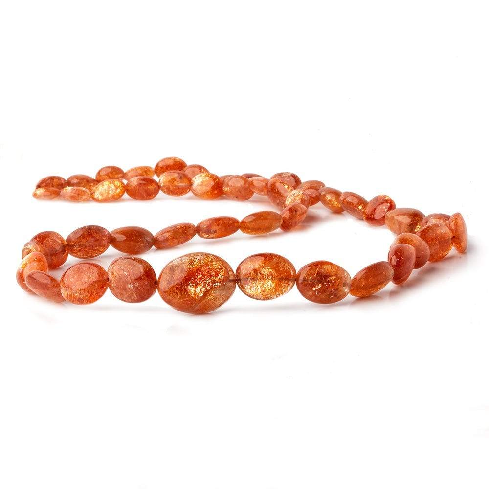 6x5-13x10mm Sunstone Plain Nugget Beads 16 inch 47 pieces (ONLINE ORDER ONLY)