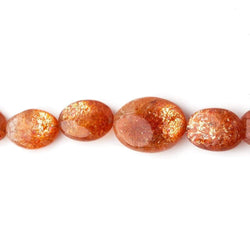 6x5-13x10mm Sunstone Plain Nugget Beads 16 inch 47 pieces (ONLINE ORDER ONLY)