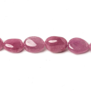 6x5-13x9mm Burmese Ruby plain nugget beads 19 inch 59 pieces (ONLINE ORDER ONLY)