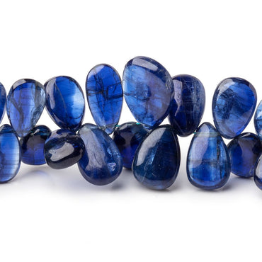 6x5-13x9mm Kyanite Plain Pear Beads 17 inch 140 pieces AAA (ONLINE ORDER ONLY)