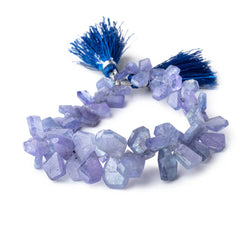 6x5-13x9mm Tanzanite Faceted Freeform Beads 7 inch 60 pieces (ONLINE ORDER ONLY)