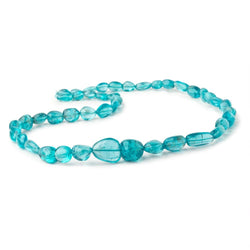 6x5-14x11mm Apatite Plain Nugget Beads 16 inch 40 pieces AA (ONLINE ORDER ONLY)