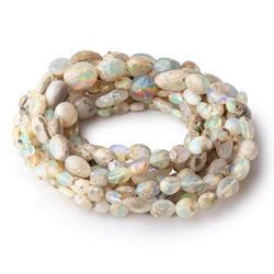 6x5-14x9mm Ethiopian Opal with Matrix Plain Nugget Beads 17.75 inch 48 pieces AA (ONLINE ORDER ONLY)