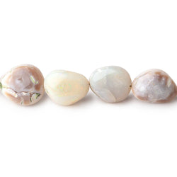 6x5-15x13mm Australian Opal Plain Nugget Beads 18 inch 42 pieces AA (ONLINE ORDER ONLY)