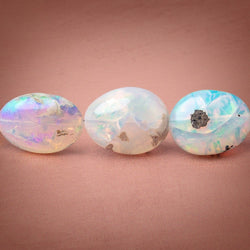 6x5-17x12mm Ethiopian Opal Plain Nugget Beads 20 inch 45 pieces AA (ONLINE ORDER ONLY)