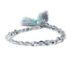 6x5-7x5mm Mystic Grey Topaz Faceted Oval Beads 8 inch 28 pieces (ONLINE ORDER ONLY)