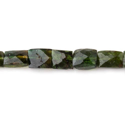 4x6mm Chrome Green Tourmaline Faceted Rectangles 15 inch 56 Beads (ONLINE ORDER ONLY)