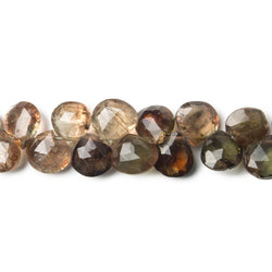 6x5-7x7mm Andalusite Faceted Hearts 8 inch 62 pieces (ONLINE ORDER ONLY)