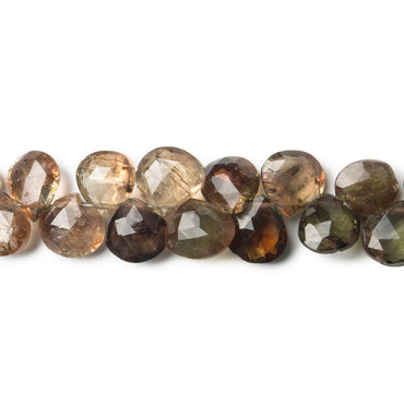 6x5-7x7mm Andalusite Faceted Hearts 8 inch 62 pieces (ONLINE ORDER ONLY)