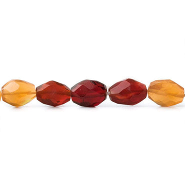 6x5-8x5mm Multi Color Fire Opal Faceted Nugget Beads 16 inch 55 pieces AA (ONLINE ORDER ONLY)