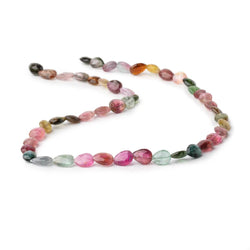6x5-8x6mm Multi Color Tourmaline Faceted Pear Beads 15 inch 48 pieces AA (ONLINE ORDER ONLY)