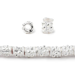 6x5mm Rain Drop Design Tube Beads 8 inch 33 pieces (ONLINE ORDER ONLY)