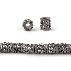 6x5mm Rain Drop Design Tube Beads 8 inch 33 pieces (ONLINE ORDER ONLY)