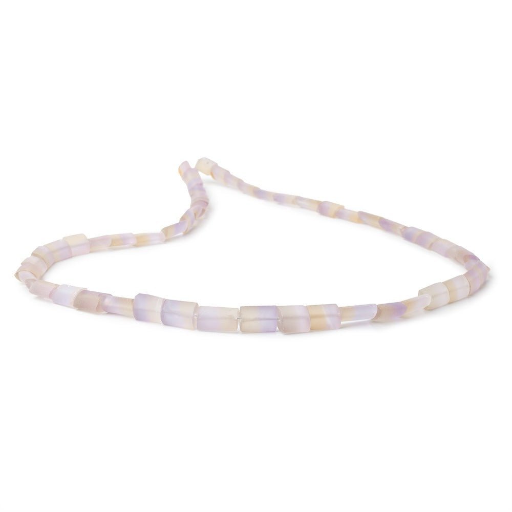 6x6-10x7mm Matte Ametrine Plain Tube Beads 18 inch 55 pieces AA (ONLINE ORDER ONLY)