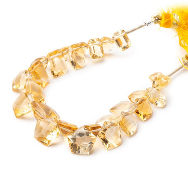 6x6-11x9mm Citrine Faceted Mixed Shaped Beads 5 inch 26 pieces AAA (ONLINE ORDER ONLY)