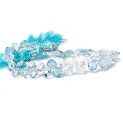 6x6-7x7mm Multi Beryl Faceted Pillow Beads 7.5 inch 49 pieces (ONLINE ORDER ONLY)