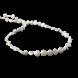 6x6-7x7mm Mystic Pearly White Quartz faceted hearts 16 inch 63 pieces (ONLINE ORDER ONLY)