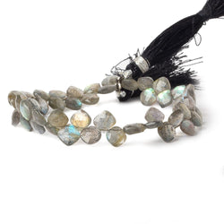 6x6mm Labradorite faceted pillow beads 7.25 inch 46 pieces A (ONLINE ORDER ONLY)
