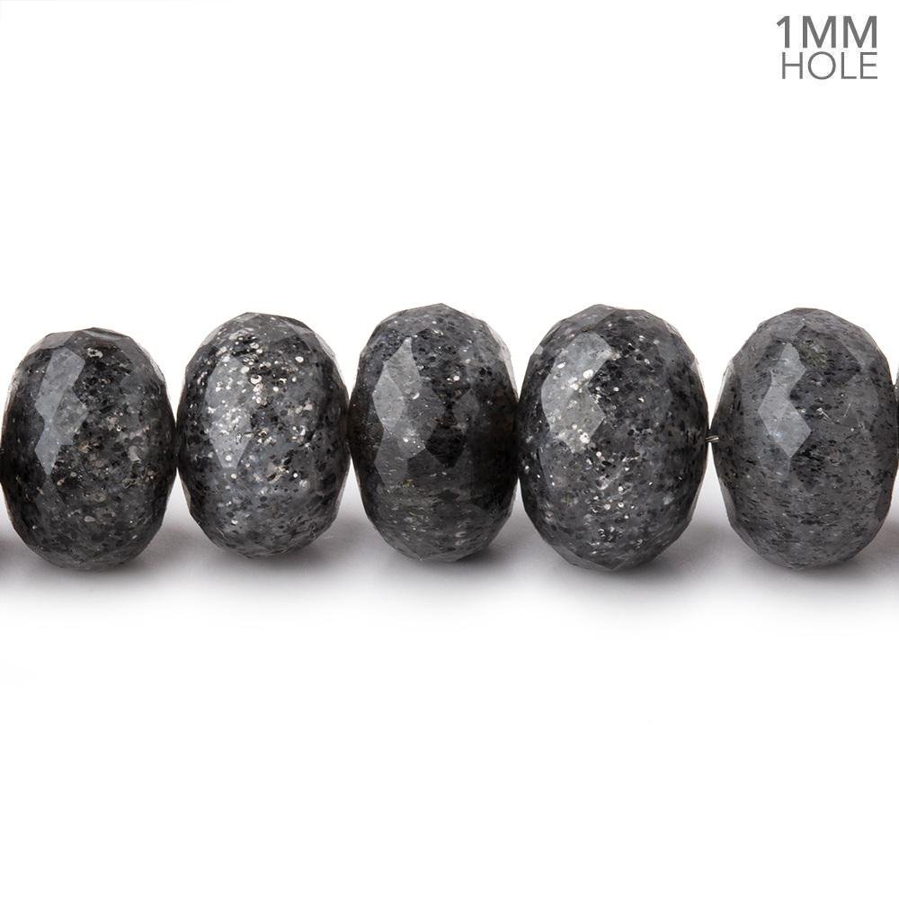 7-10mm Celestial Quartz Faceted Rondelle Beads 16 inch 69 pieces 1mm Large Hole (ONLINE ORDER ONLY)