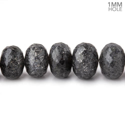 7-10mm Celestial Quartz Faceted Rondelle Beads 16 inch 69 pieces 1mm Large Hole (ONLINE ORDER ONLY)