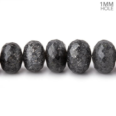 7-10mm Celestial Quartz Faceted Rondelle Beads 16 inch 69 pieces 1mm Large Hole (ONLINE ORDER ONLY)