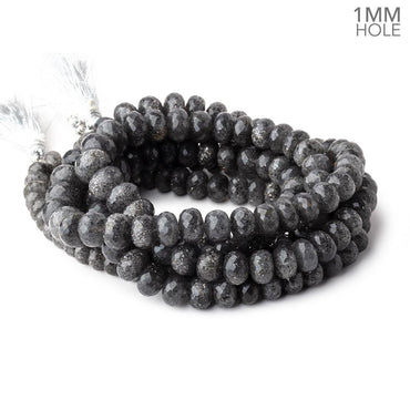 7-10mm Celestial Quartz Faceted Rondelle Beads 16 inch 69 pieces 1mm Large Hole (ONLINE ORDER ONLY)