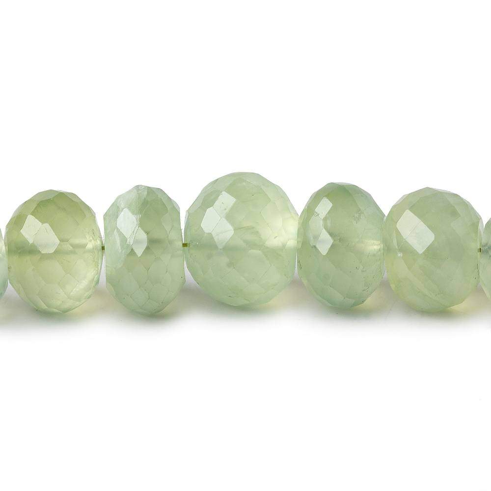 7-10mm Prehnite Beads Faceted Rondelle 16 inch 82 pieces (ONLINE ORDER ONLY)