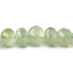 7-10mm Prehnite Beads Faceted Rondelle 16 inch 82 pieces (ONLINE ORDER ONLY)