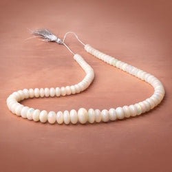 7-15mm Ethiopian Opal Plain Rondelle 20 inch 90 Beads AAA (ONLINE ORDER ONLY)
