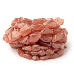 7-15mm Rhodochrosite Faceted Nugget Beads 17 inch 36 pieces AA (ONLINE ORDER ONLY)