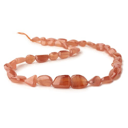 7-15mm Rhodochrosite Faceted Nugget Beads 17 inch 36 pieces AA (ONLINE ORDER ONLY)