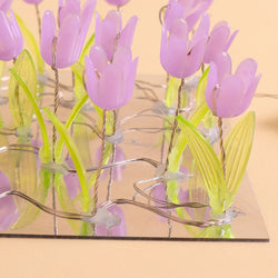 Tulip Mirror LED Night Light - Pink (ONLINE ORDER ONLY)