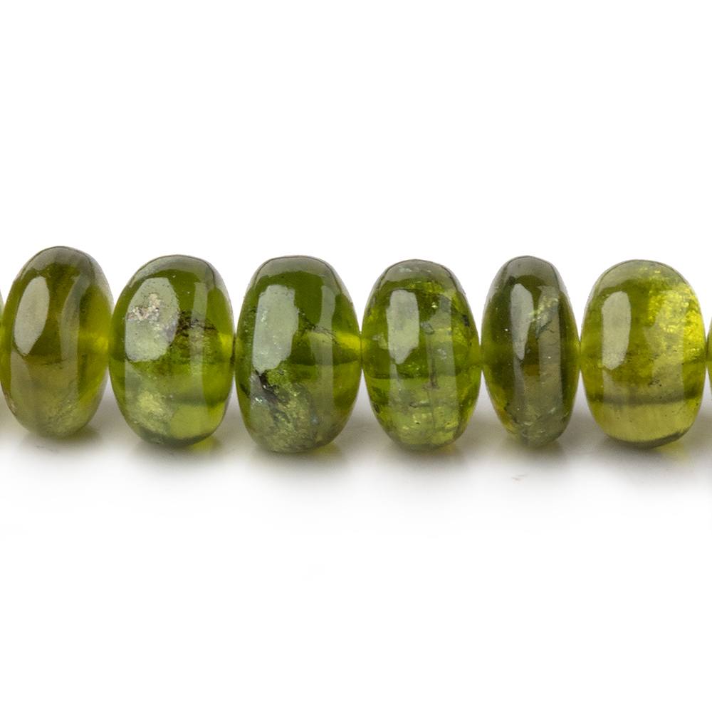 7-8.5mm Idocrase Plain Rondelle Beads 18 inch 96 pieces AA (ONLINE ORDER ONLY)