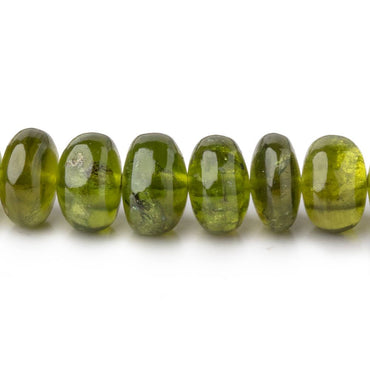 7-8.5mm Idocrase Plain Rondelle Beads 18 inch 96 pieces AA (ONLINE ORDER ONLY)