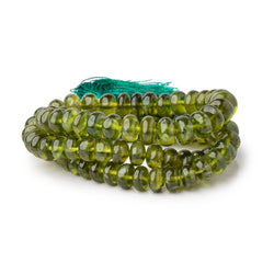 7-8.5mm Idocrase Plain Rondelle Beads 18 inch 96 pieces AA (ONLINE ORDER ONLY)