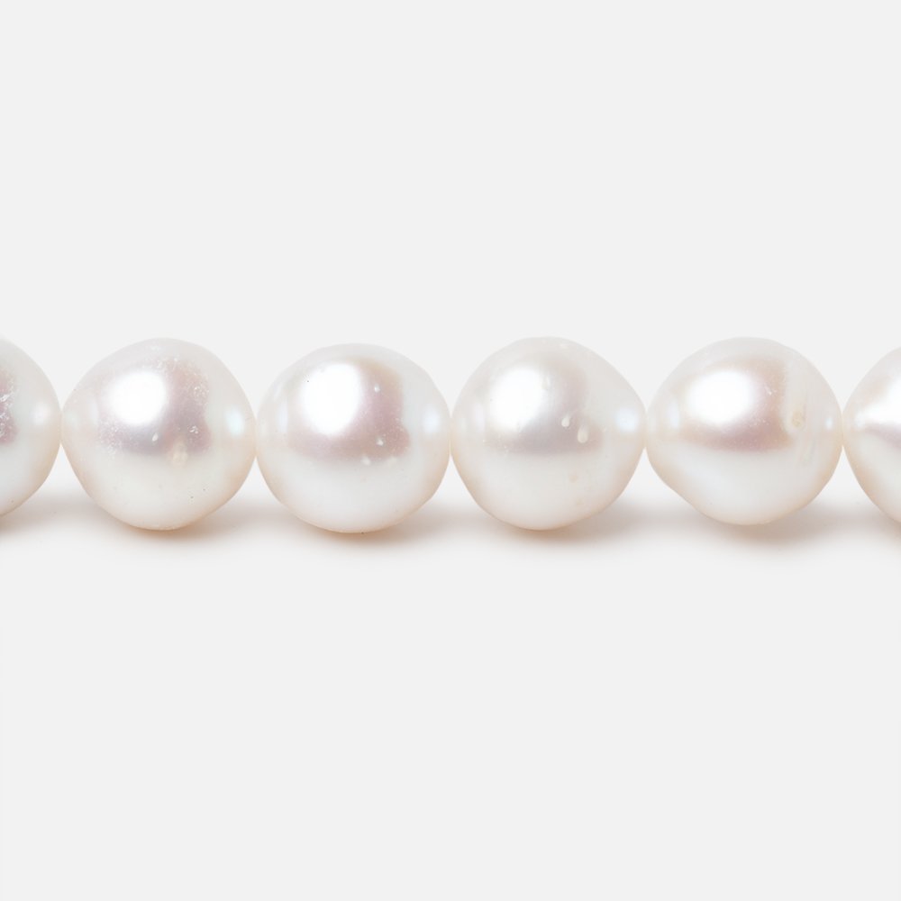 7-8.5mm Off White Chinese Akoya Saltwater Pearls 15.5 inch 50 pieces A (ONLINE ORDER ONLY)