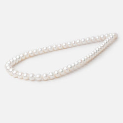 7-8mm Chinese Akoya Saltwater Pearl Beads 15.5 inch 51 pieces A (ONLINE ORDER ONLY)
