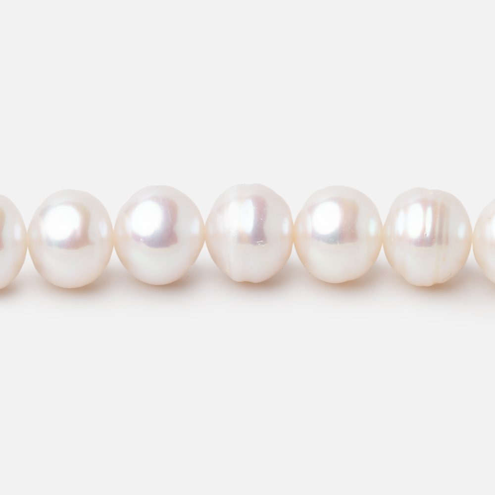 7-8mm Off White Chinese Akoya Saltwater Pearls 15.5 inch 56 pieces A (ONLINE ORDER ONLY)