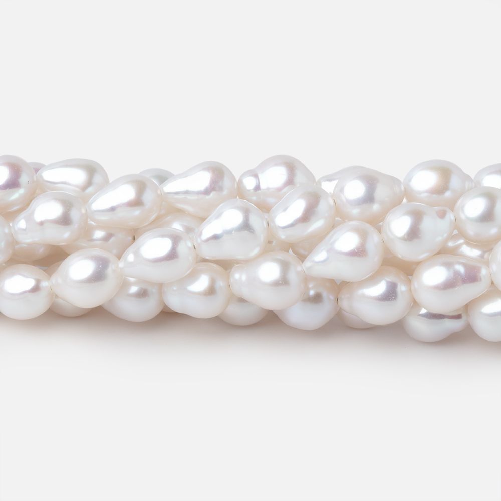 7-8mm White Chinese Akoya Saltwater Pearls 15.5 inch 50 Beads (ONLINE ORDER ONLY)
