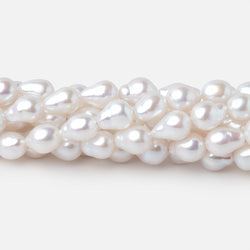 7-8mm White Chinese Akoya Saltwater Pearls 15.5 inch 50 Beads (ONLINE ORDER ONLY)