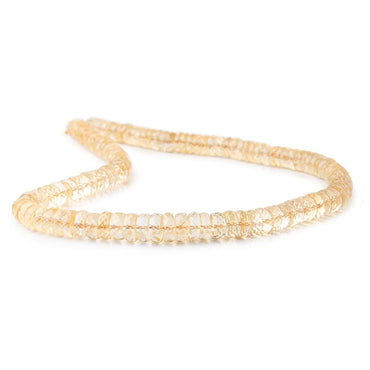 7-9mm Citrine Faceted Heshi Beads 16 inch 125 pieces (ONLINE ORDER ONLY)