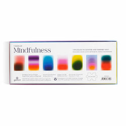 7 Days of Mindfulness Set of 7 Mini 70 Piece Jigsaw Puzzles Galison