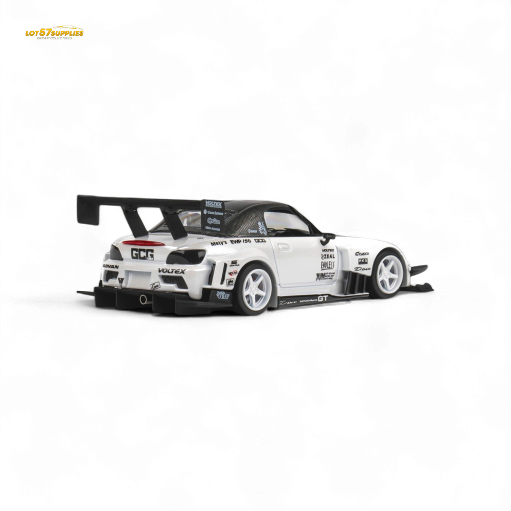 Microturbo Custom S2000 - Metallic White TOP FUEL 1:64 (ONLINE ORDER ONLY)