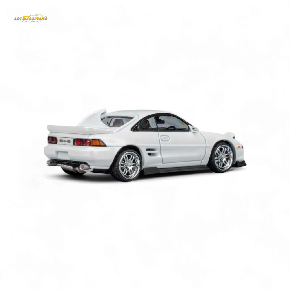 (Pre-Order) Microturbo Toyota MR-2 SW20 Revision 4 V2 – White 1:64 (Online Order Only)