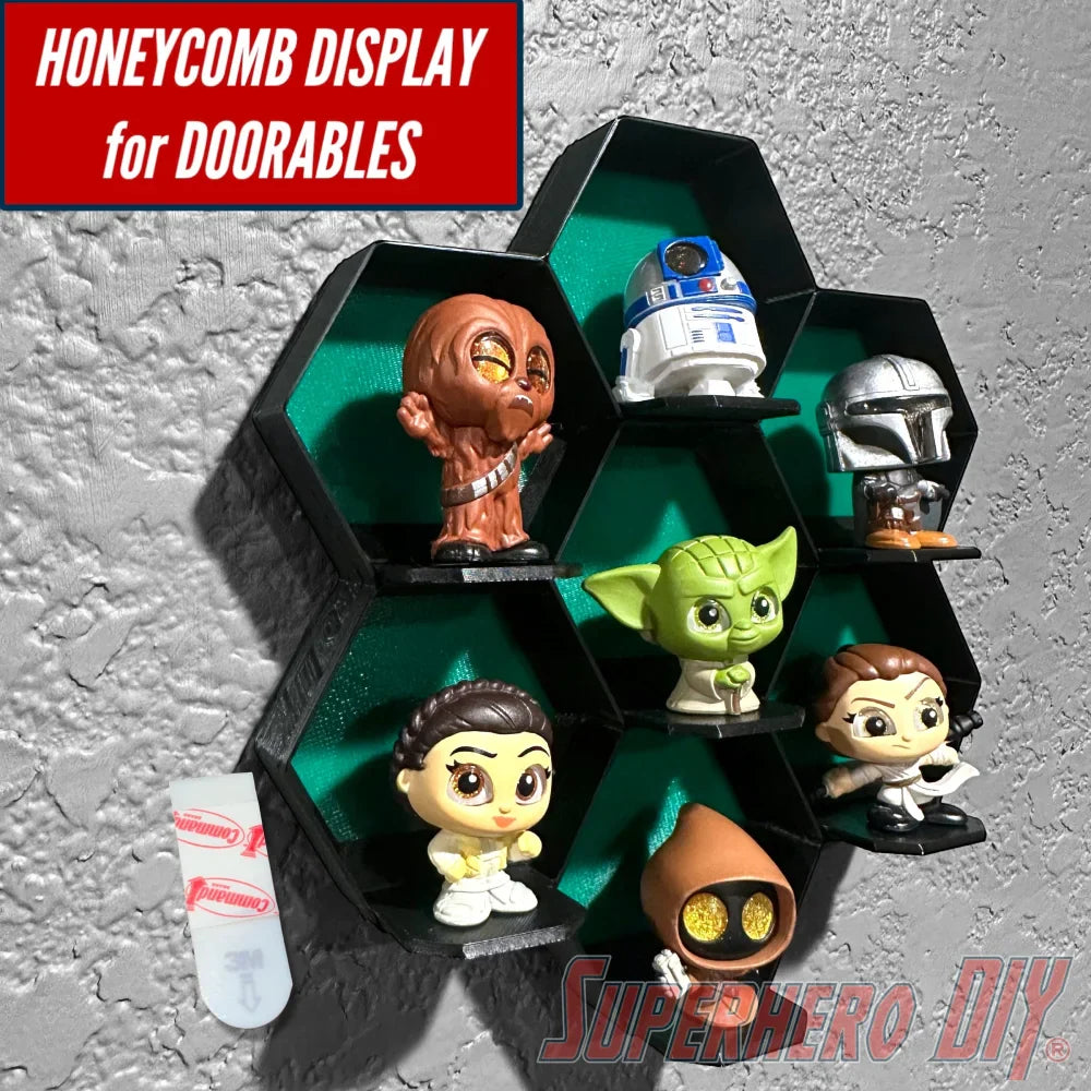 7-CELL Honeycomb Wall Display for Disney Doorables (ONLINE ORDER ONLY)