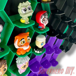 7-CELL Honeycomb Wall Display for Disney Doorables (ONLINE ORDER ONLY)