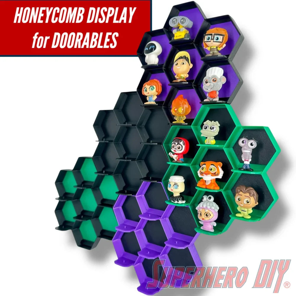 7-CELL Honeycomb Wall Display for Disney Doorables (ONLINE ORDER ONLY)